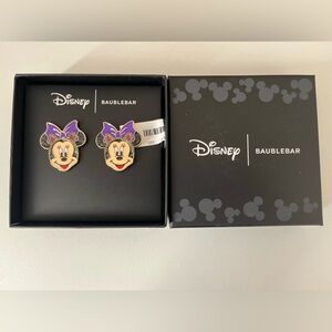 Disney x baublebar Minnie Mouse Halloween Cat Earrings